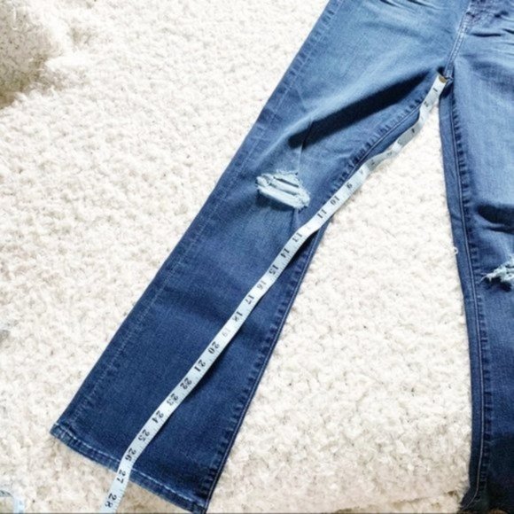 7 For All Mankind High Waist Slim Kick Jeans NWT - Picture 11 of 13